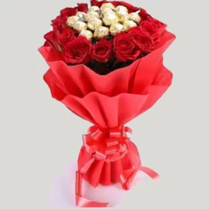 Roses-Chocolate-hand-bouquet