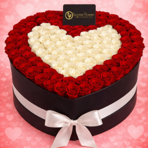 Flames of Love Rose Box
