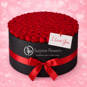 Grand Gesture 100 Red Rose Box