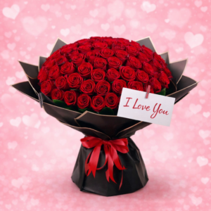 Pure Passion Rose Bouquet