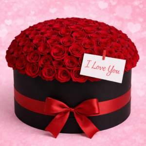 Valentine Grand Luxe 100 Rose Box