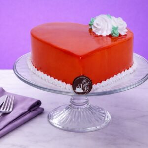 Vanilla Heart Cake