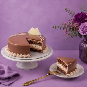 Classic Choco Vanilla Cake