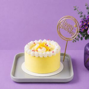 Mango Ice Cream Cake